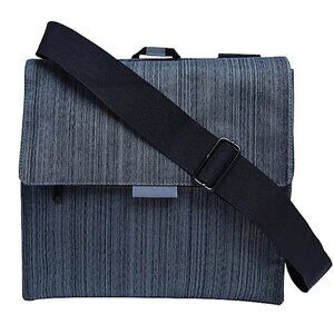 Walter + Ray Messenger Travel Organizer Purse Crossbody, Suit Gray